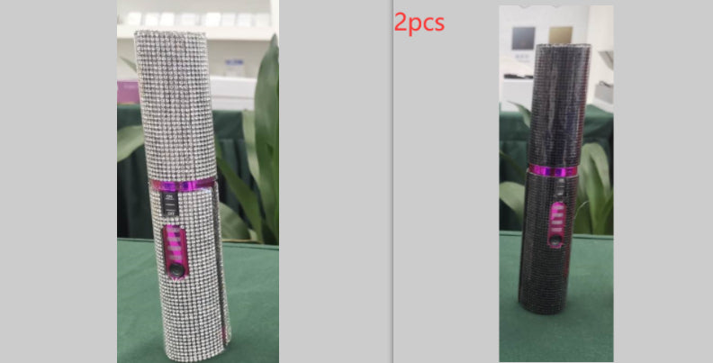Diamond 2-in-1 Wireless Hair Straightener & Curler - USB Rechargeable Portable Styler