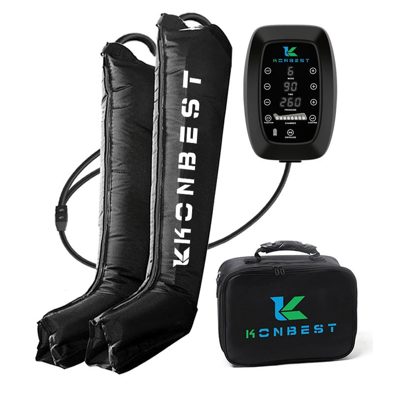 Eight-cavity Air Wave Leg Instrument Athletes Muscle Recovery Sports Rehabilitation Airbag Leg Massage Machine