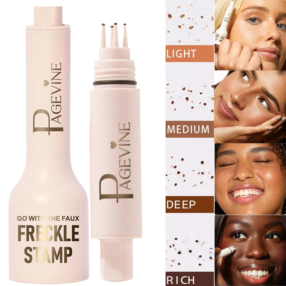 Natural Lifelike Freckle Pen - Waterproof 5-Point Micro-Stamp