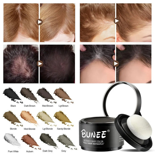 Instant Hairline Shadow Powder - Waterproof Root Touch-Up & Thinning Cover