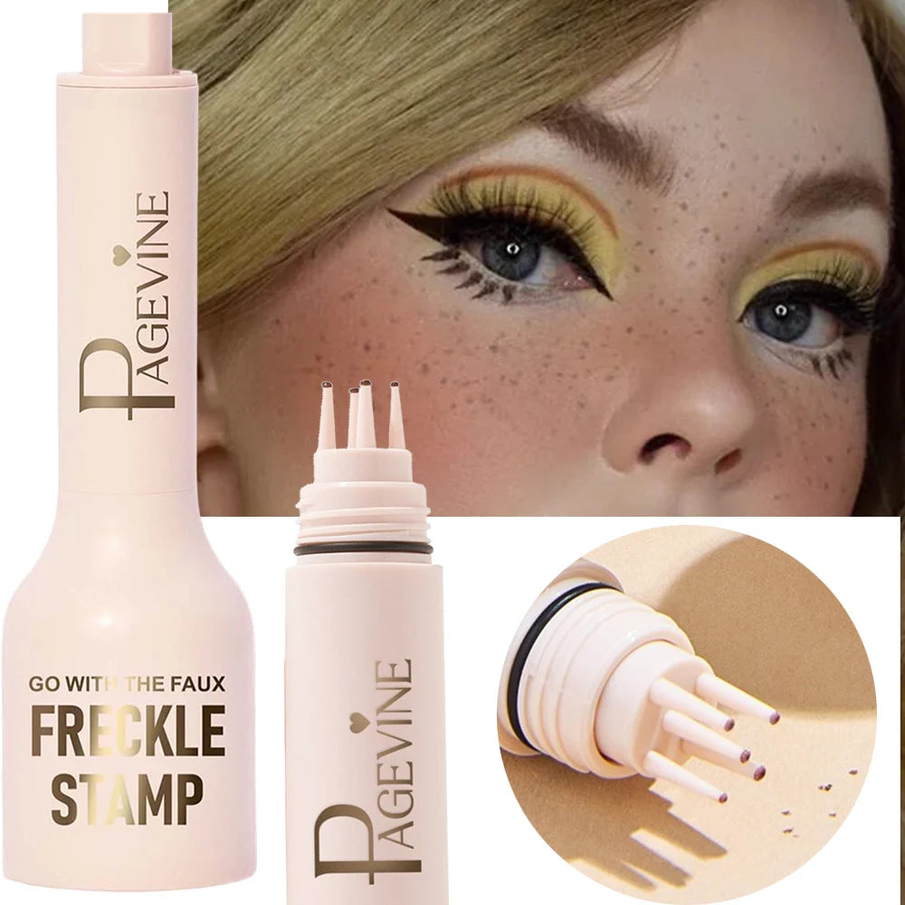 Natural Lifelike Freckle Pen - Waterproof 5-Point Micro-Stamp