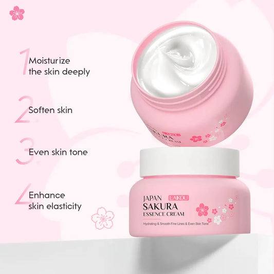 Japan Sakura Essence Face Cream - Deep Hydration & Glowing Skin